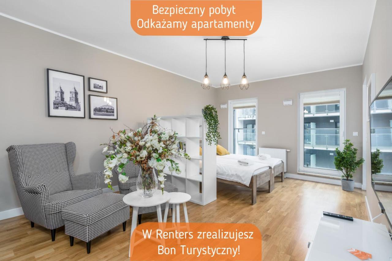 Apartament Black & White Mostowa By Renters Poznań Exterior foto